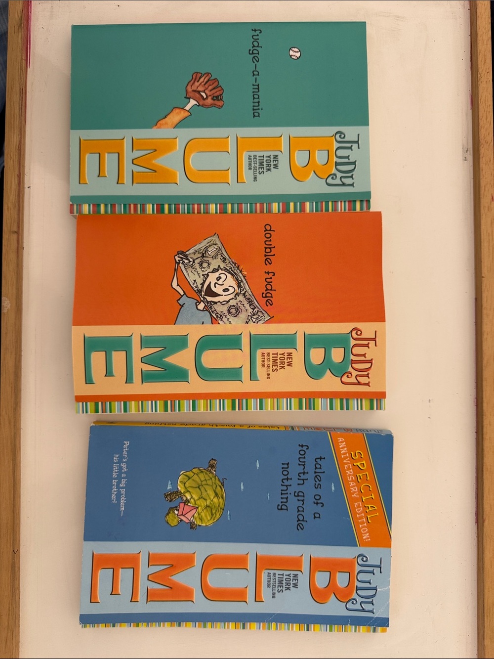 Judy Blume Collection - Colorful Hardcover Set (Teal, Orange, Blue)